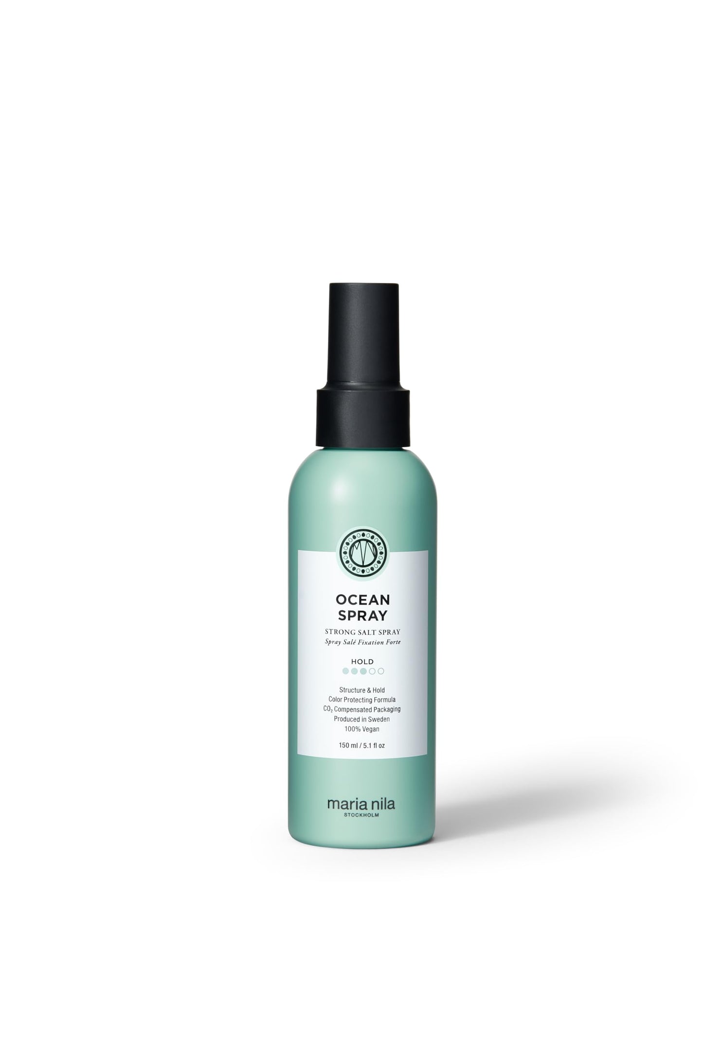 White Smoke Maria Nila Ocean Spray, Hold 3/5, For Textured Natural Beach Waves, 100% Vegan & Sulfate/Paraben free, 5.1 Fl Oz