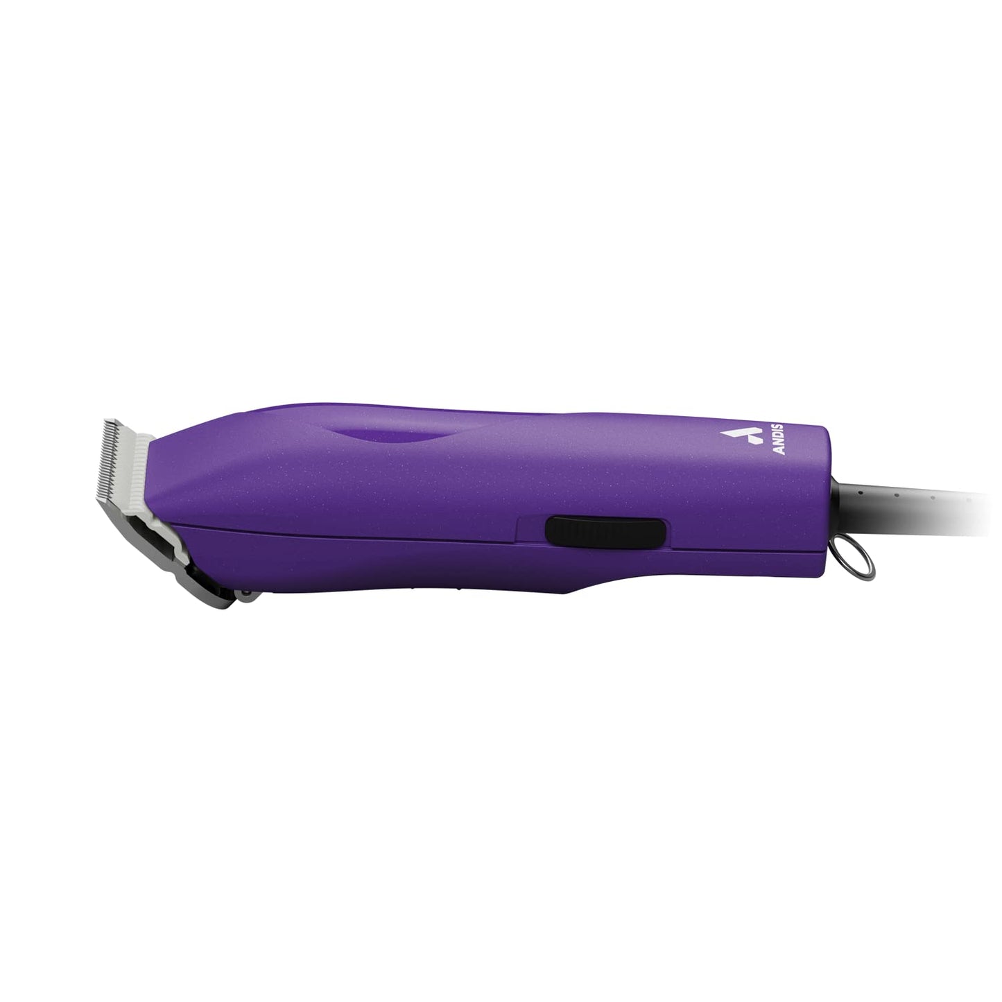 White Smoke Andis 24820 EasyClip Professional-Animal 7-Piece Detachable Ceramic Blade Clipper Kit, Frustration Free Packaging, Purple