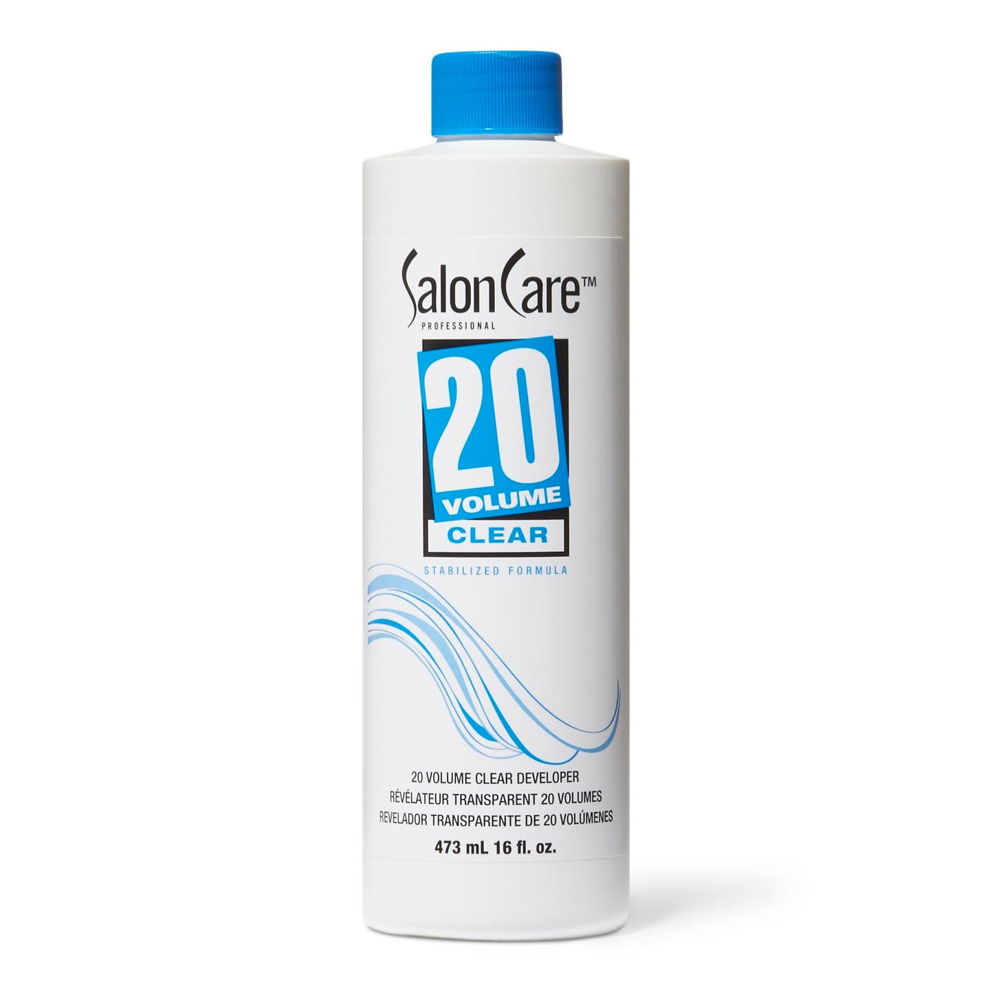 White Smoke Salon Care 20 Volume Clear Developer with Superior Gray Coverage, Stabilized Formula, 16 Ounce