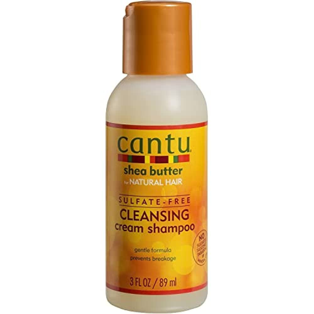 White Smoke Cantu Shea Butter Sulfate-free Cleansing Cream Shampoo, 3 Fluid Ounce