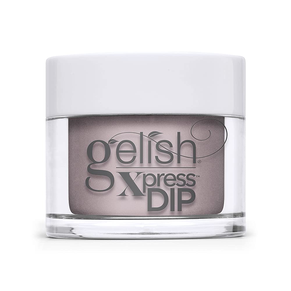 Lavender Gelish Xpress Dip "Keep 'Em Guessing" - Taupe Crème - 43g | 1.5 oz.