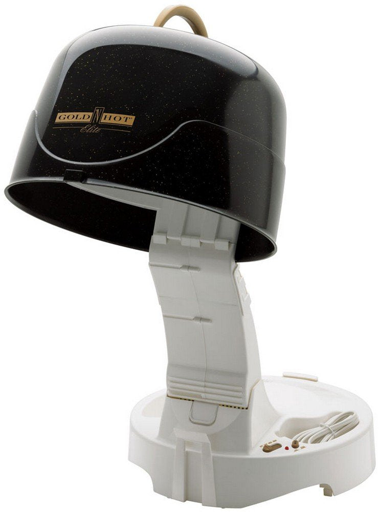 White Smoke Gold N Hot Gh5135v1 Elite 1875 Watt Ionic Full Hood Professional Hair Dryer