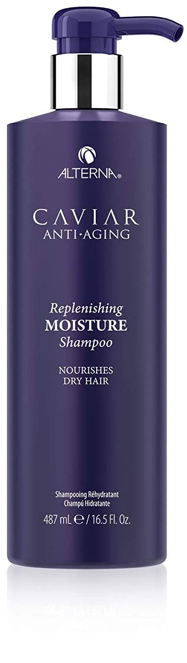 White Smoke Alterna Haircare CAVIAR Anti-Aging Replenishing Moisture Shampoo and Conditioner Set, 16.5 Fl Oz | Protects, Restores and Hydrates | Sulfate Free