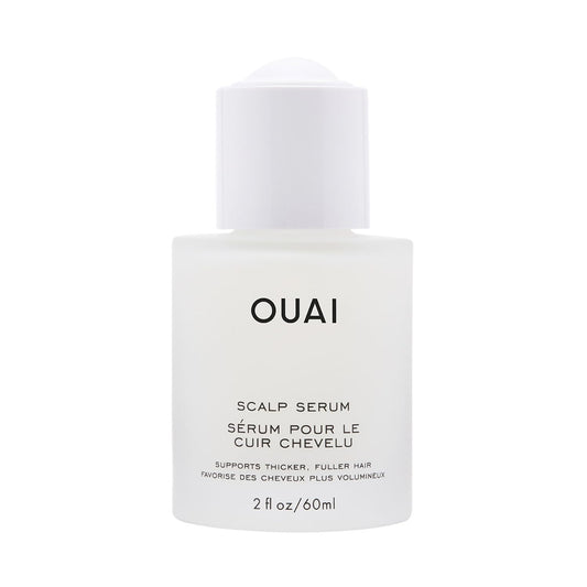 Lavender OUAI Scalp Serum - Balancing Hair Serum with Red Clover Extract, Siberian Ginseng and Peptides for Thicker and Fuller-Looking Hair - Paraben, Phthalate and Sulfate Free Scalp Care (2 Fl Oz)
