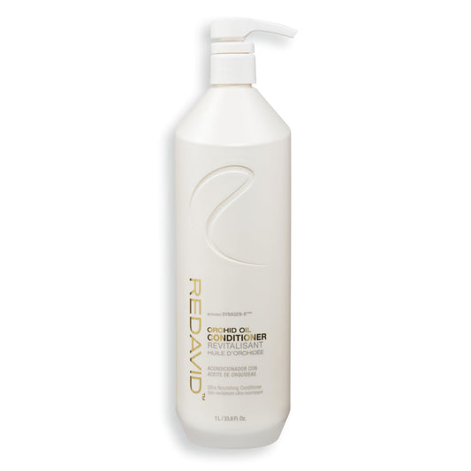 Light Gray Redavid Orchid Oil Ultra Nourishing Conditioner - with Coconut Oil, Yarrow & Clove Flower for Curls or Heavy Damage - Clinically Strengthens, Adds Protein & Hydrates - Color Safe Formula (250ml)