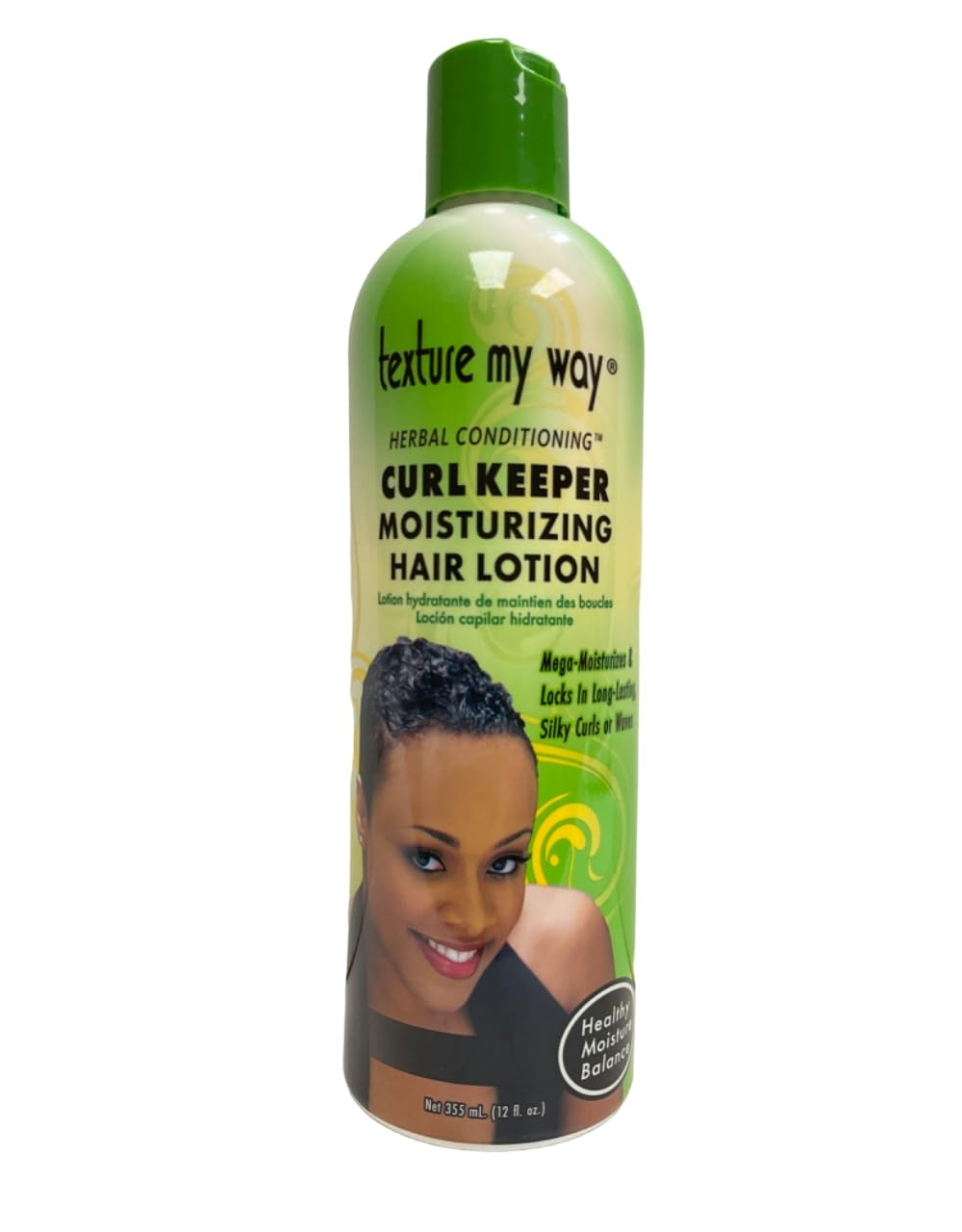 White Smoke Africas Best Orig Texture My Way Curl Keeper Lotion 12 Ounce (354ml) (6 Pack)