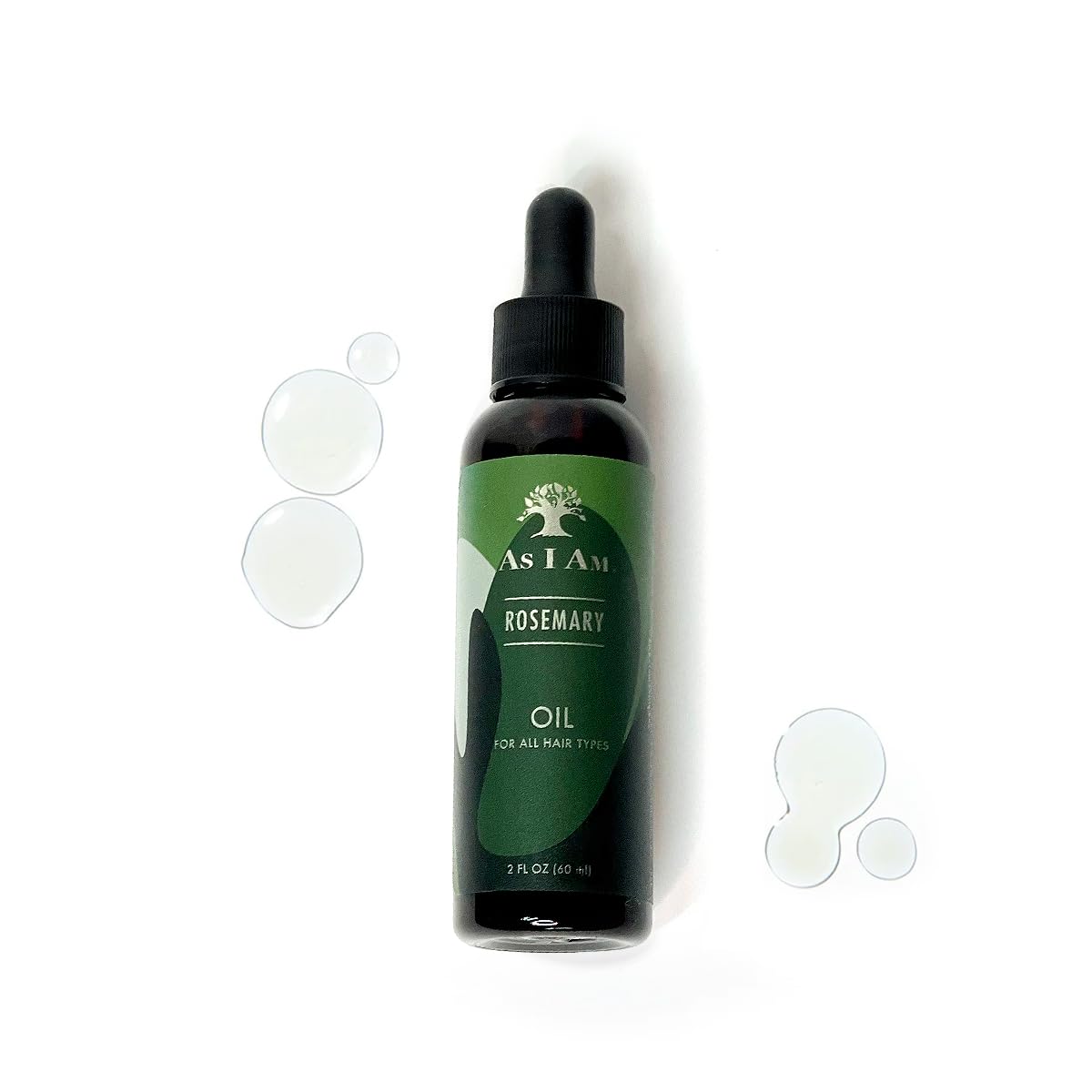 White Smoke As I Am Rosemary Oil - 2 oz - Hair Density Serum - with Biotin & Saw Palmetto
