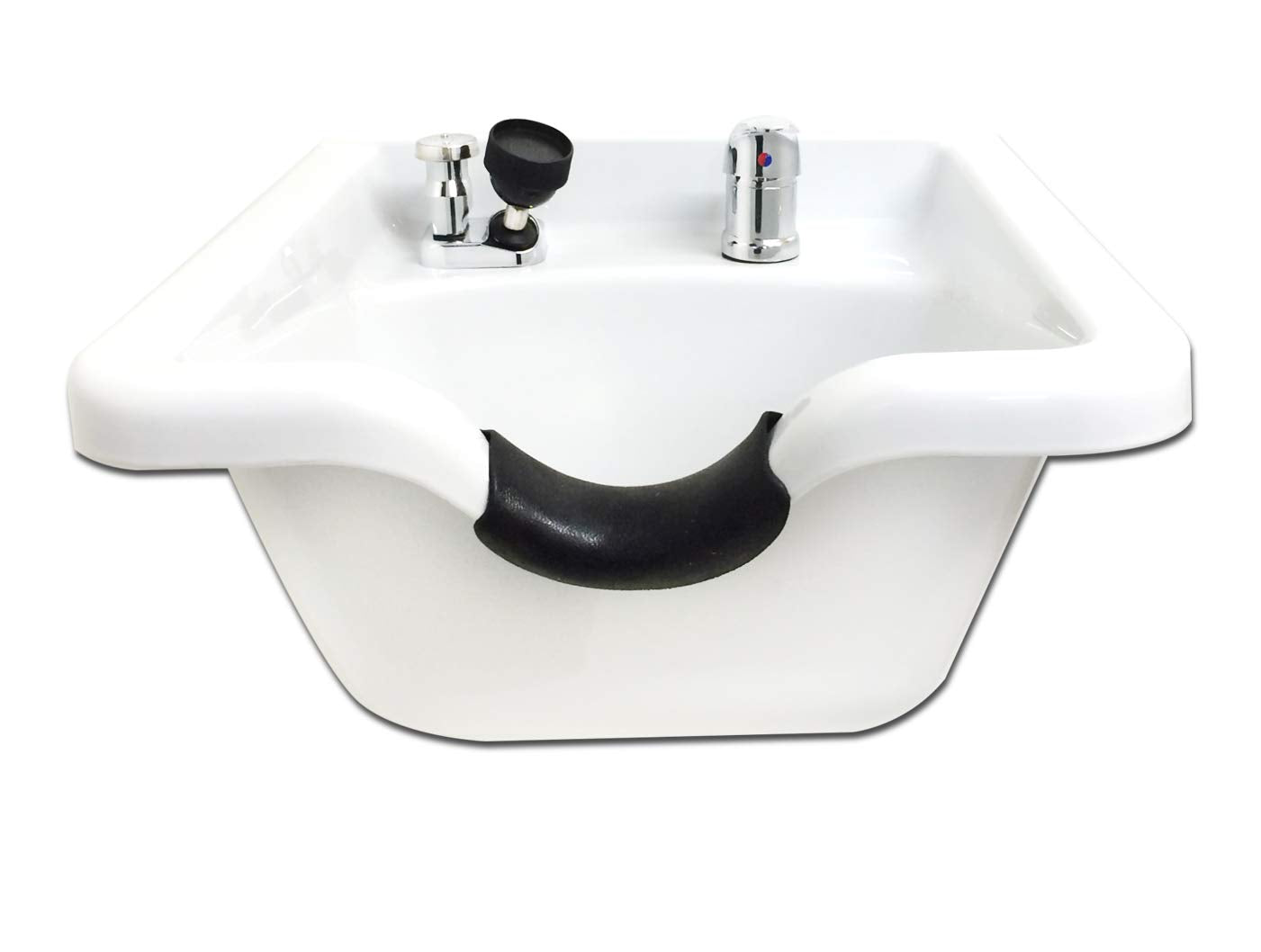 White Smoke Shampoo Bowl White ABS Plastic Salon and Spa Hair Sink Beauty Salon Equipment ASSE/UPC/CSA Compliant Fixtures TLC-W11
