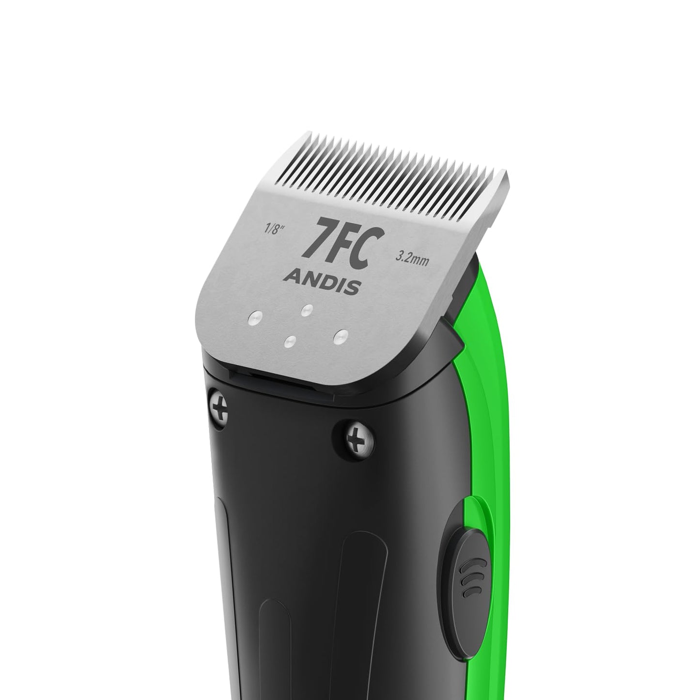 Dark Slate Gray Andis Dr. Pol Easy Clip Versa Clipper Kit - Complete Grooming Solution with Detachable Blades, Attachment Combs, Nail Clipper & More for Safe, Efficient Grooming of All Dog Types, Green, 561121