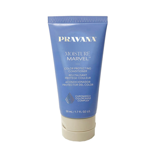White Smoke PRAVANA Moisture Marvel Conditioner | Hydrates, Moisturizes, Nourishes | For Dry, Color Treated Hair | Chromasilk Enhances Shine & Protection | Vegan, Cruelty-Free | Paraben & Sulfate Free | 1.7 Fl Oz