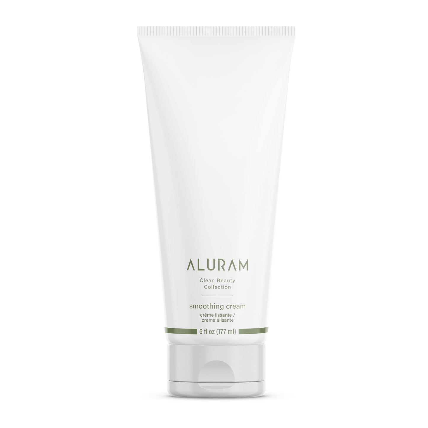 White Smoke ALURAM Coconut Water Smoothing Cream, Frizz-Free Shine for All Hair Types, 6 Fl Oz