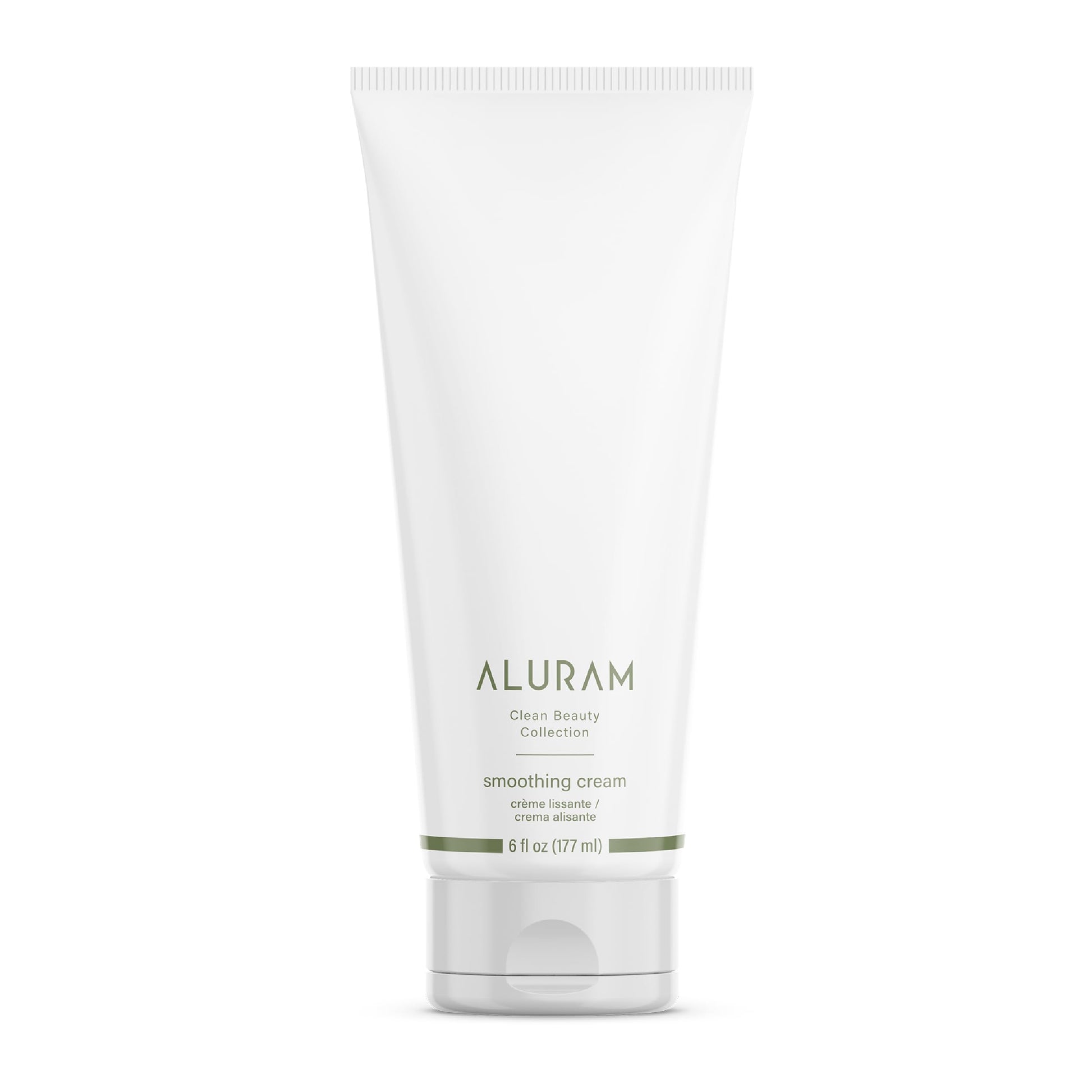 White Smoke ALURAM Coconut Water Smoothing Cream, Frizz-Free Shine for All Hair Types, 6 Fl Oz