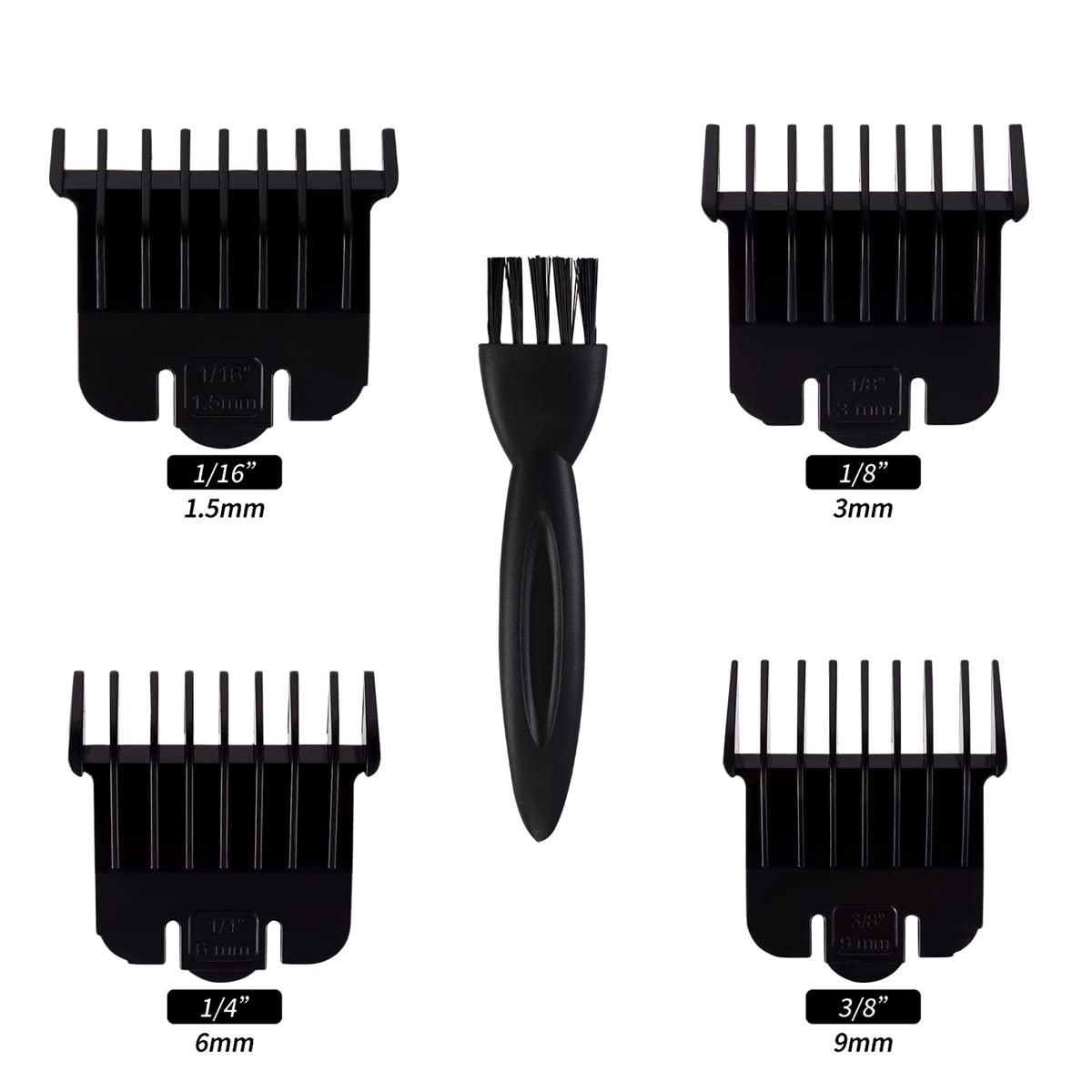 White Smoke 2 Pcs Replacement Blades Compatible with Andis #04710 and Andis #04521 hair Trimmer Compatible with Andis T Outliner & GTX Trimmer(sliver steel T blade + sliver steel blade)