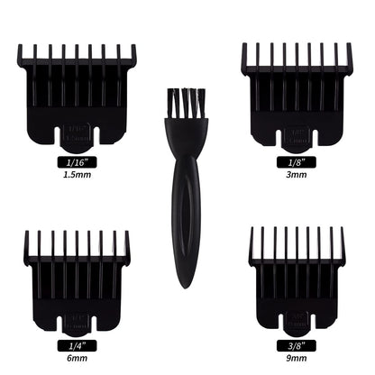 White Smoke 2 Pcs Replacement Blades Compatible with Andis #04710 and Andis #04521 hair Trimmer Compatible with Andis T Outliner & GTX Trimmer(sliver steel T blade + sliver steel blade)