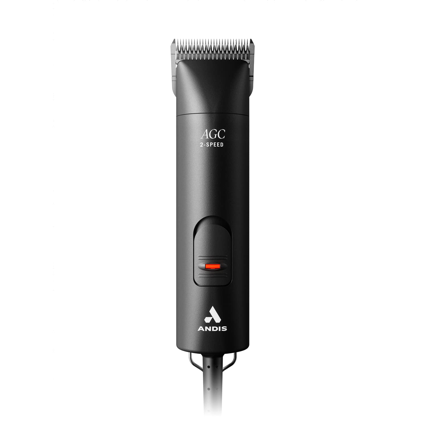 White Smoke Andis 24675 UltraEdge 2-Speed Detachable Blade Pet/Dog Clipper – Runs Cool & Quiet, Designed with Two-Speed Rotary Motor & Shatter-Proof Housing - for All Coats & Breeds - 120 Volts, Black