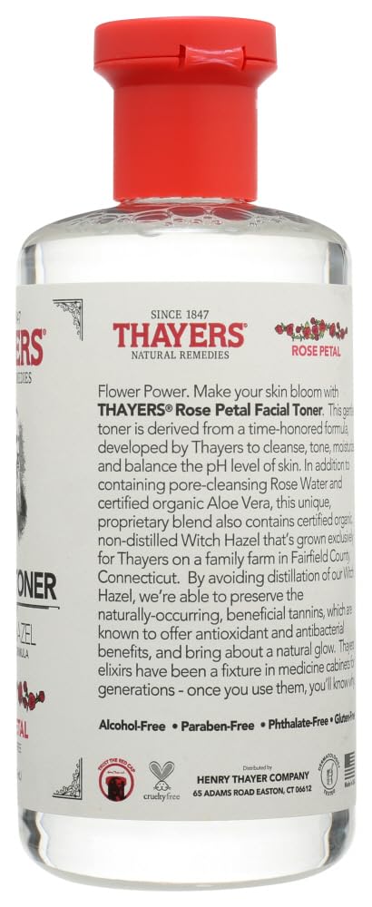 White Smoke Thayer's Rose Witch Hazelalcohol Free 1x 12 Oz