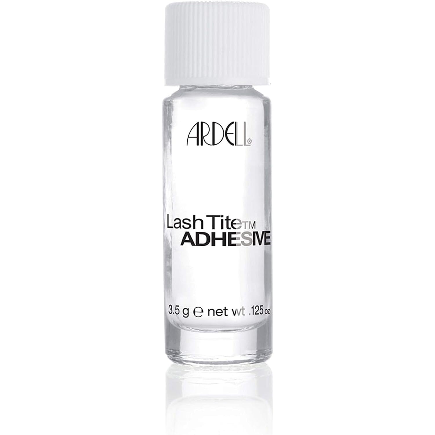 White Smoke Ardell Lashtite Adhesive Bottle, Clear, 0.12 Oz