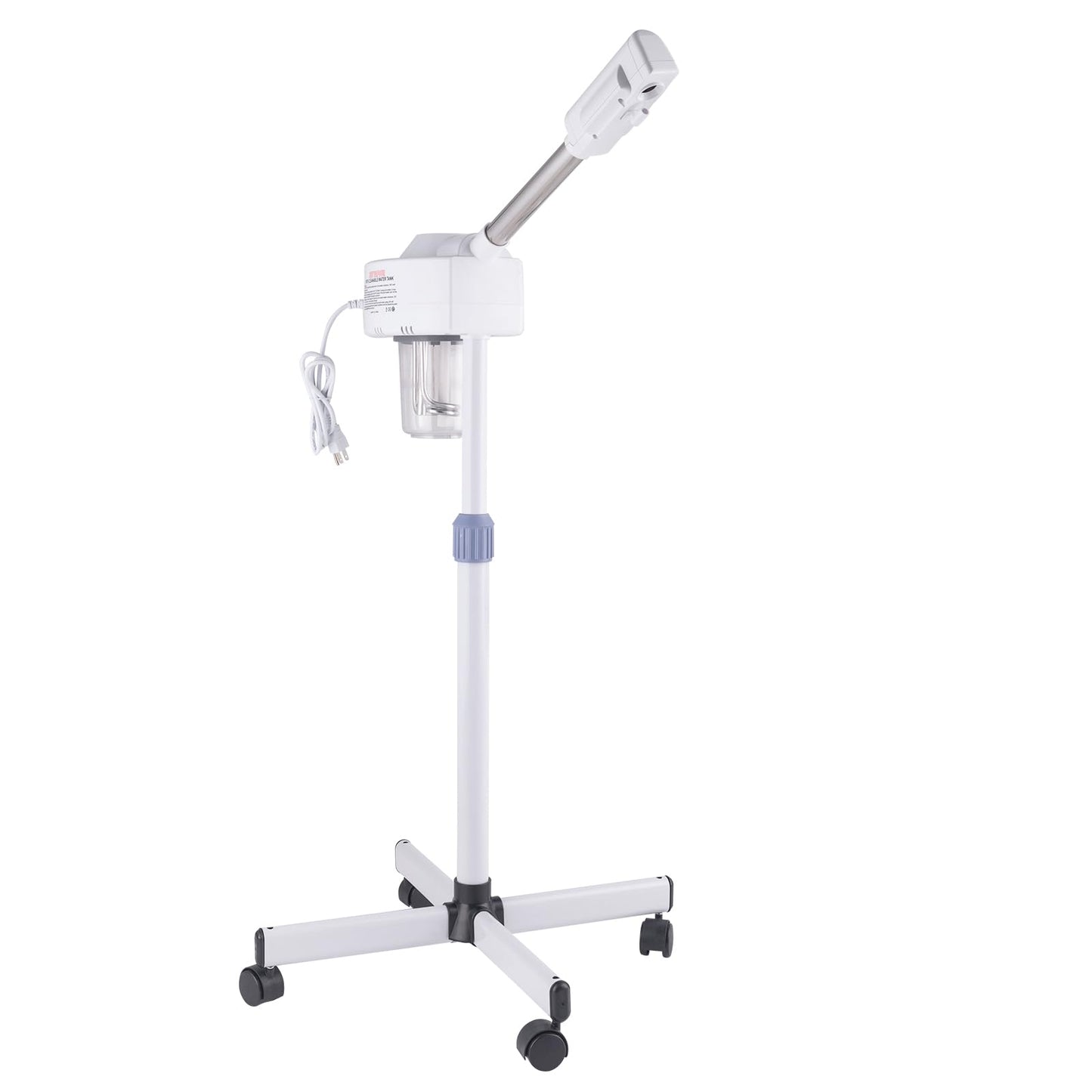White Smoke Winado Professional Facial Steamer with Touch Screen, Esthetician Steamer Humidifier Face Spa Mist Steam for Home Beauty Salon, Personal Skin Care Deep Cleaning, White