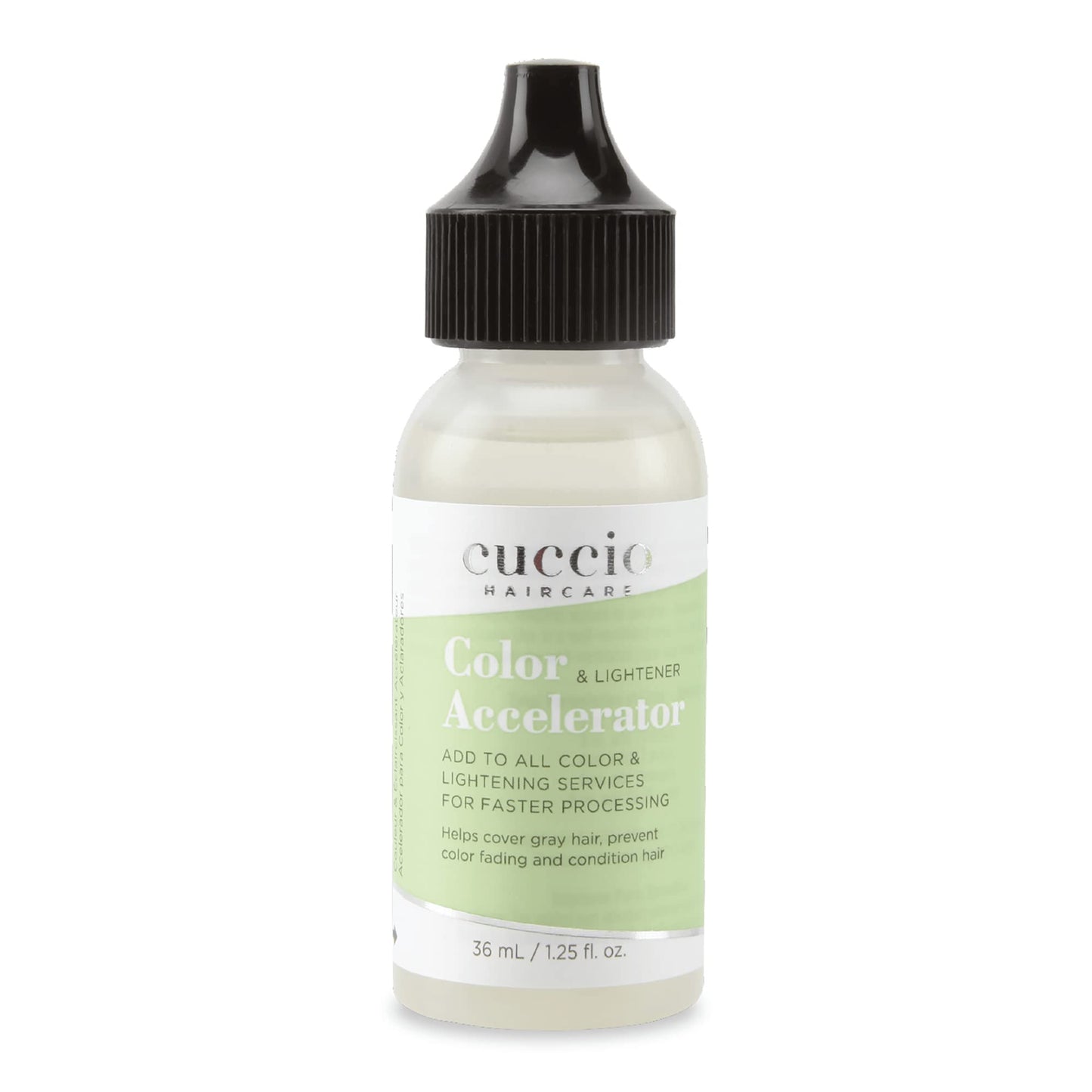 White Smoke Cuccio Haircare Color And Lightener Accelerator - Cuts Process In Half - Provides Excellent Gray Coverage - Prevents Color Fading - Works With 10 To 60 Volume Peroxide - Cruelty Free - 1.25 Oz