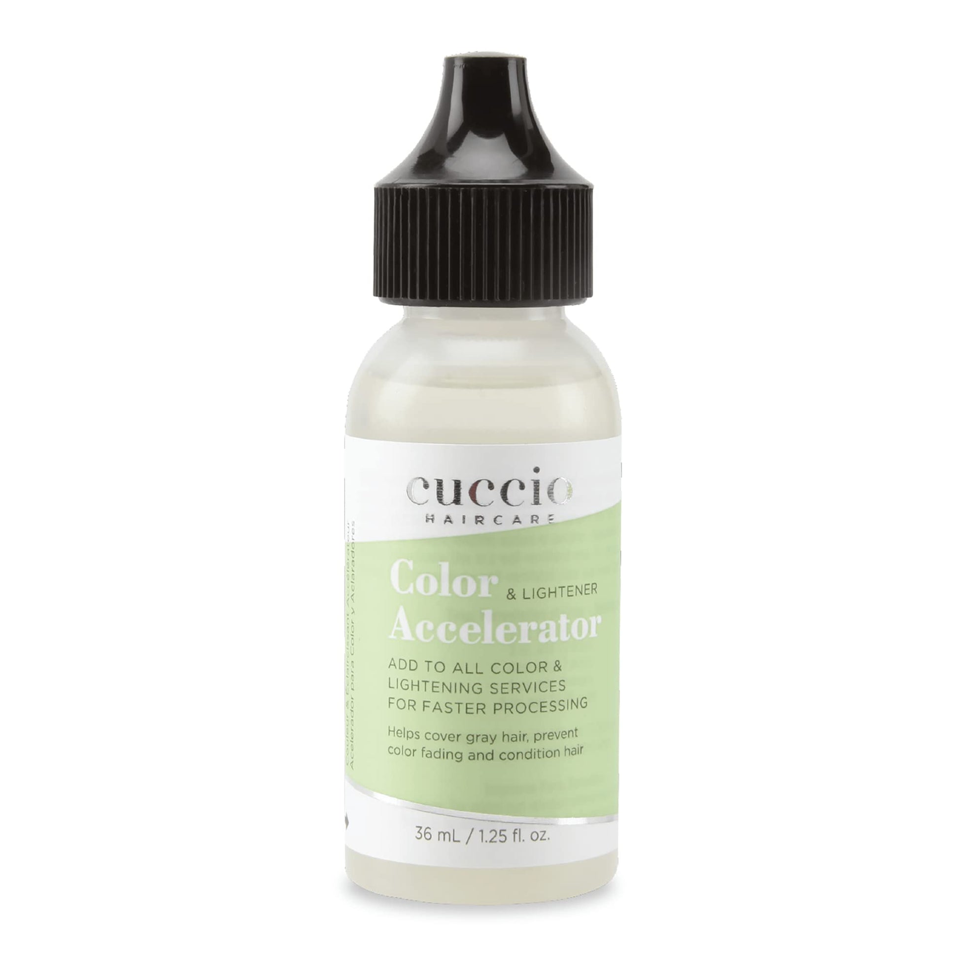 White Smoke Cuccio Haircare Color And Lightener Accelerator - Cuts Process In Half - Provides Excellent Gray Coverage - Prevents Color Fading - Works With 10 To 60 Volume Peroxide - Cruelty Free - 1.25 Oz