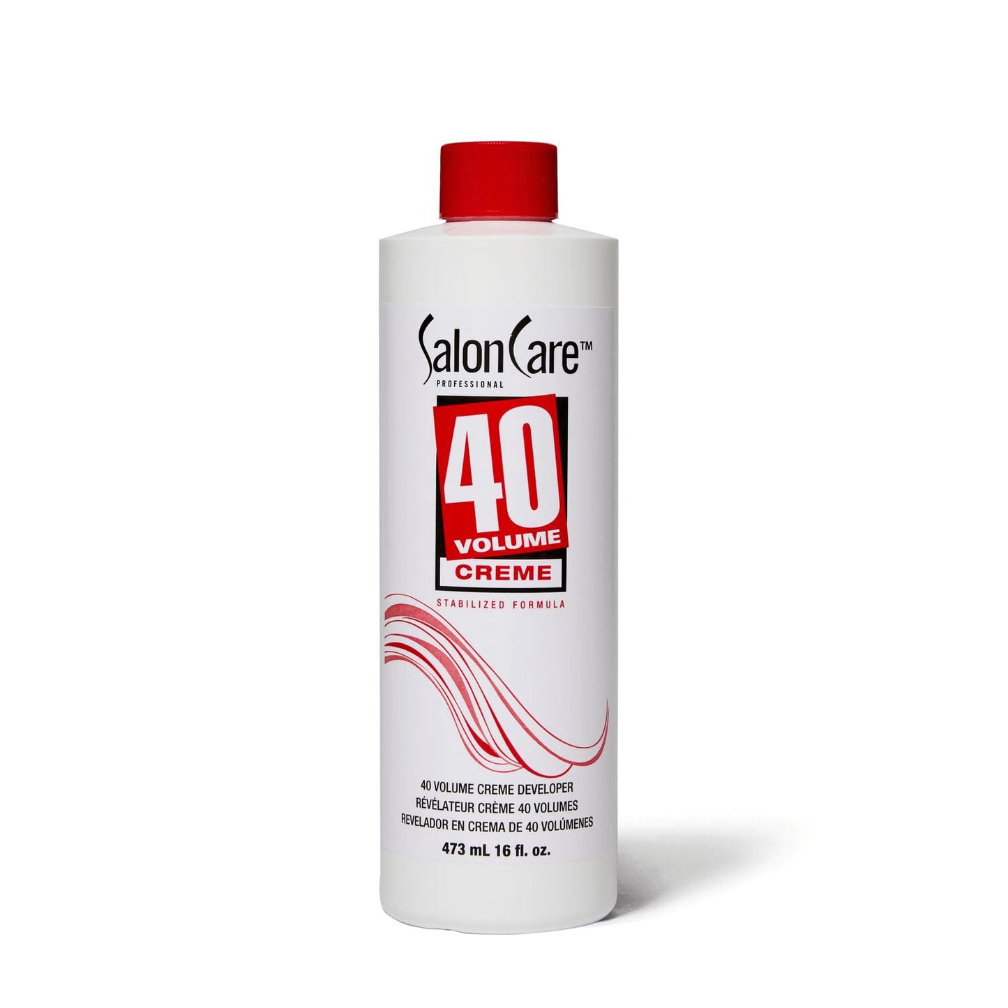 White Smoke Salon Care 40 Volume Creme Developer, Strong Lift Formula, Easy to Handle Cream Consistency, Can Be Used as a Bleach Booster, 32 Ounce