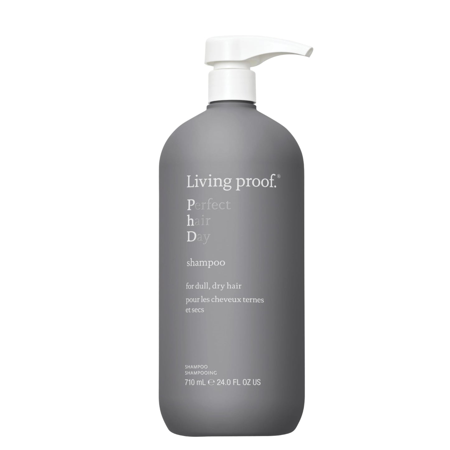 White Smoke Living proof Perfect hair Day Shampoo Hydrating Shampoo for Women, Gently Cleansing & Enhances Shine, 24 oz