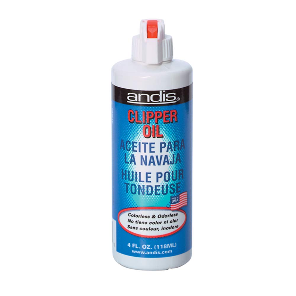 White Smoke Andis Clippers Clipper Oil, Blue, 4 Fl Oz