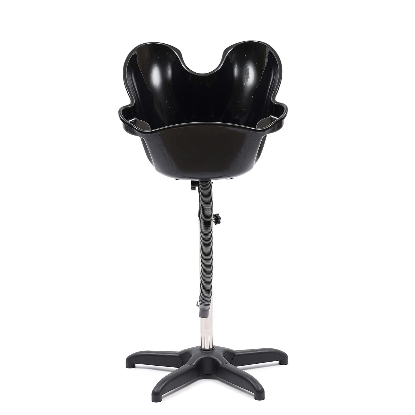 White Smoke Salon Deep Shampoo Basin Sink Hair Treatment Bowl Height Adjustable Portable