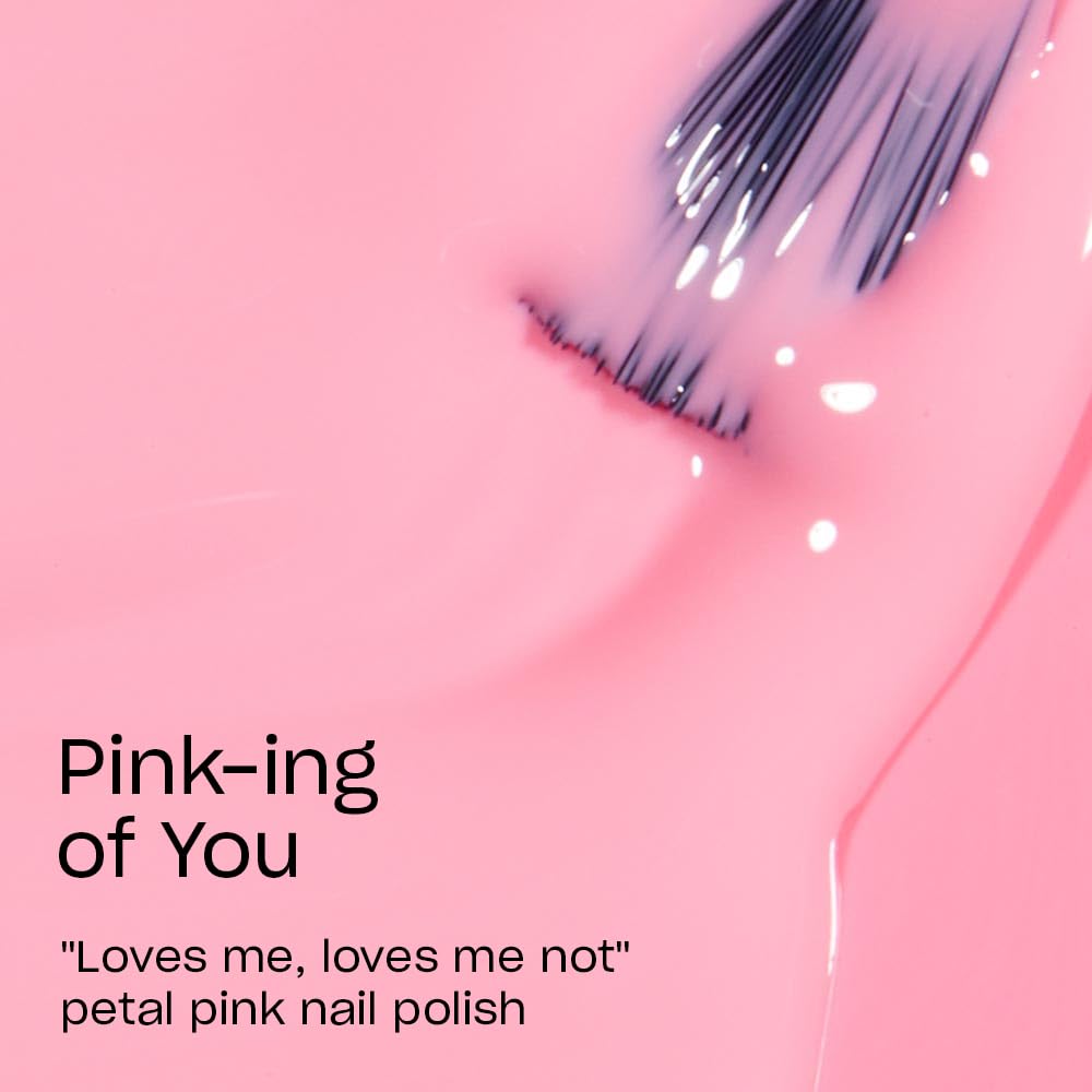 Light Pink OPI Nail Lacquer Pink-ing of You | Sheer Soft Pink Crème Chip Resistant Nail Polish | Vegan, Fast Drying, Streak Free