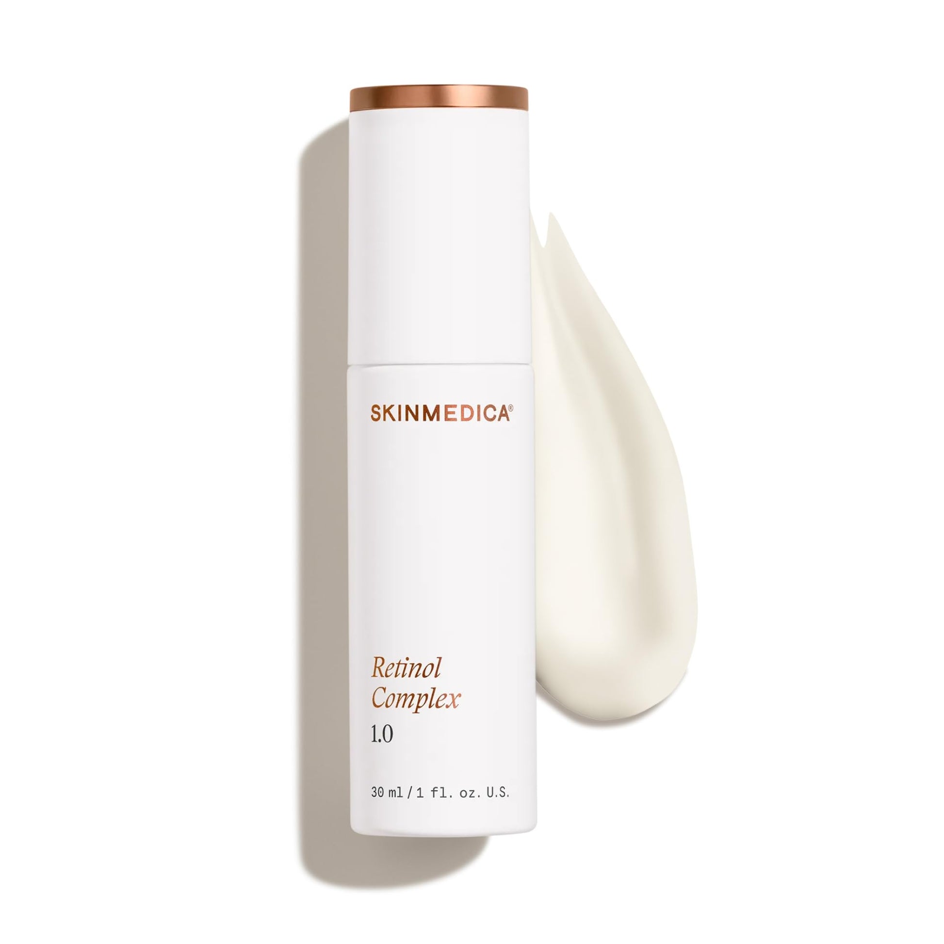 White Smoke SkinMedica Retinol Serum Complex 1.0 - Retinol Serum for Face with Vitamin A Derivatives - Helps to Reduce the Appearance of Fine Lines and Improve Skin Tone & Texture (1 Fl Oz)
