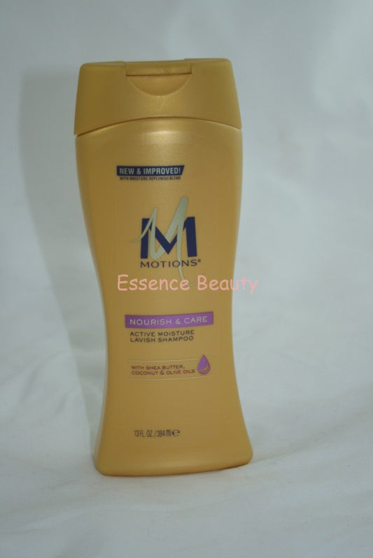 Dark Gray Motions Shampoo, Lavish Conditioning, Medium to Coarse Hair, 13 oz.