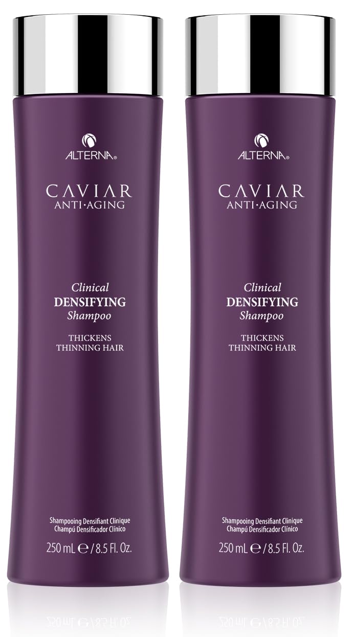 Dim Gray Alterna Caviar Anti-Aging Clinical Densifying Shampoo, 8.5 Fl Oz (Pack of 2)
