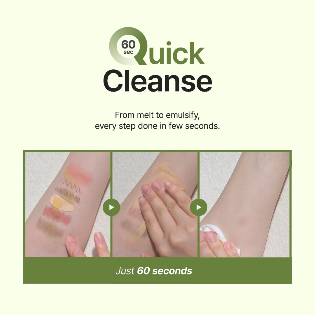 Seashell PURITO From Green Cleansing Oil, Fragrance-Free Makeup Remover for Face & Eyes, Gentle Vegan Oil Cleanser for Sunscreen & Waterproof Makeup, Cruelty-Free Korean Skin Care, 6.76 fl.oz / 200ml