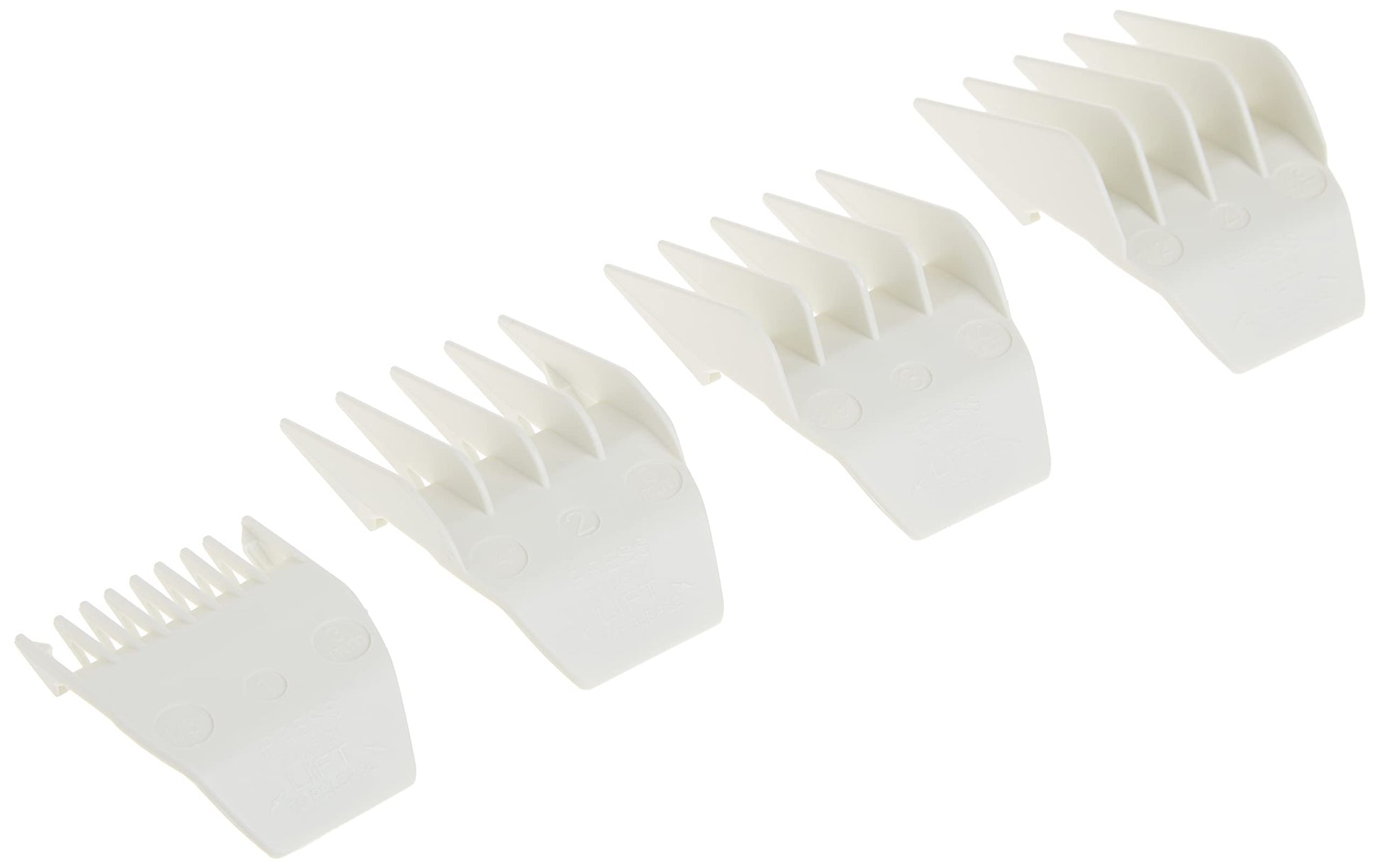 White Smoke WAHL Comb Set for Peanut Trimmer, White