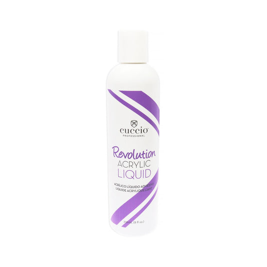 White Smoke Cuccio Pro Revolution Acrylic Liquid 8 Oz