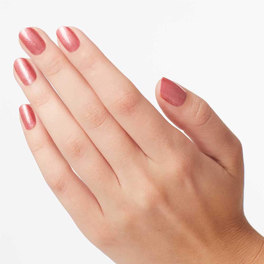 White Smoke OPI Nail Polish, Nail Lacquer, Cozu Melted In The Sun, Pink Nail Polish, 0.5 Fl Oz