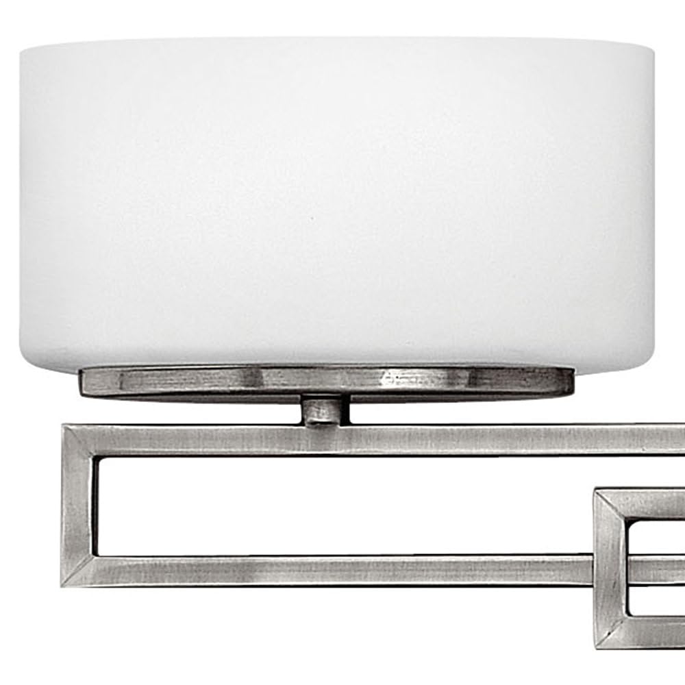 White Smoke Hinkley Lanza Contemporary Modern Five Light 300W G9 Bathroom Vanity Fixture, Antique Nickel