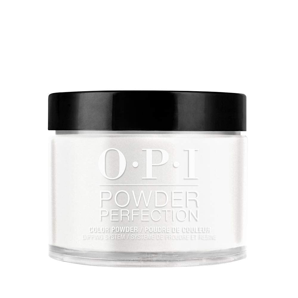 White Smoke OPI Powder Perfection Funny Bunny | Sheer Soft White Crème Nail Dipping Powder | Acrylic Alternative