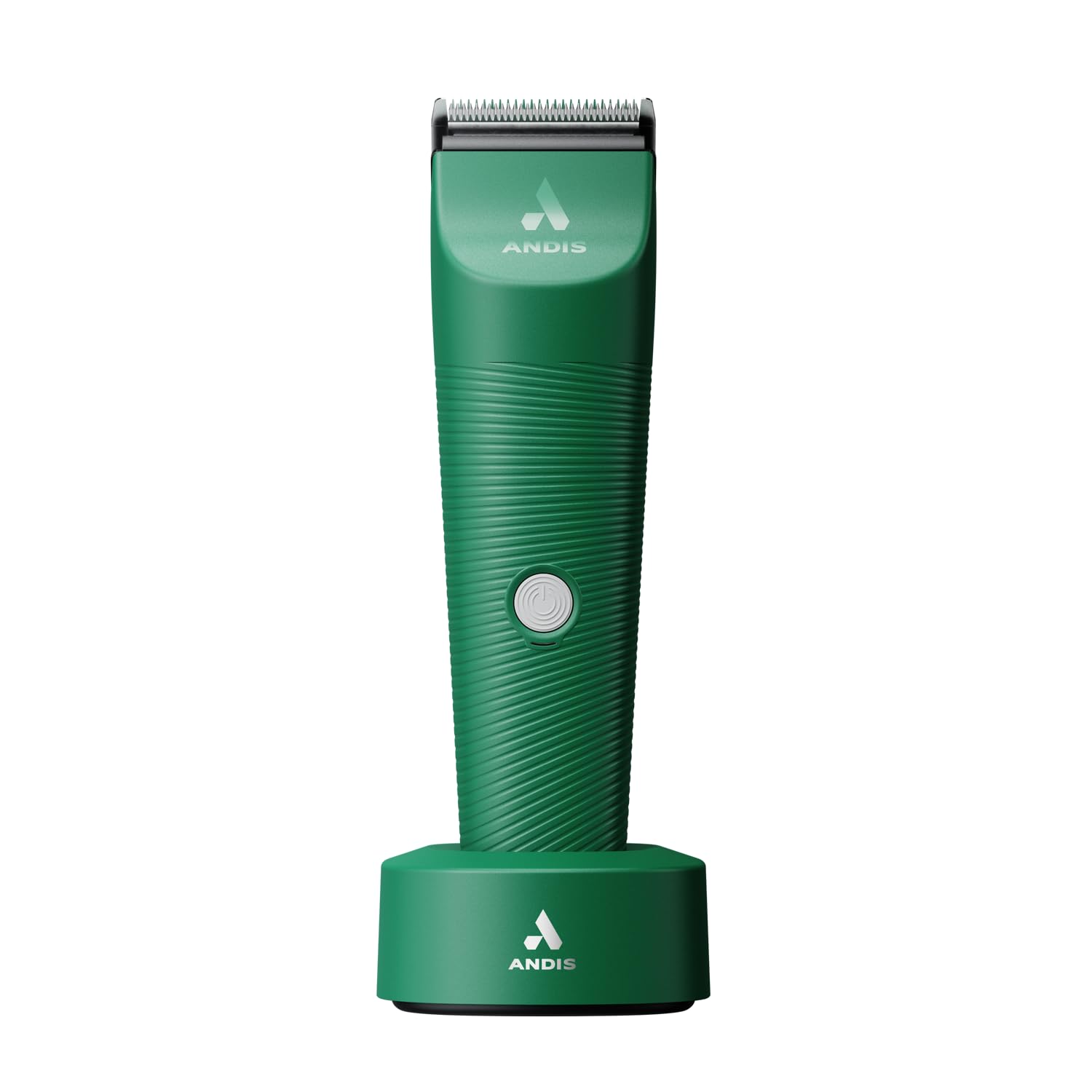 White Smoke Andis 79085 Vida 5-in-1 Cordless Adjustable Blade Pet Hair Clipper, 11-Piece Kit, Non-Slip Design, Slim Profile, Versitile Fit, Grooming, Green