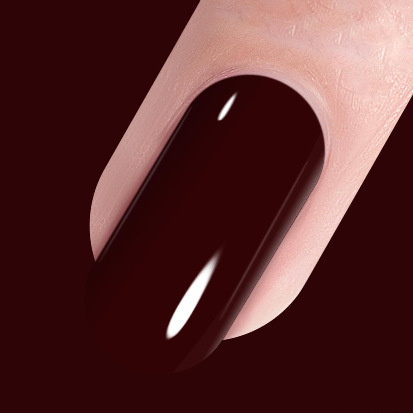 Black Vishine Gelpolish Professional UV LED Soak Off Varnish Color Gel Nail Polish Manicure Salon Dark Red(1418)