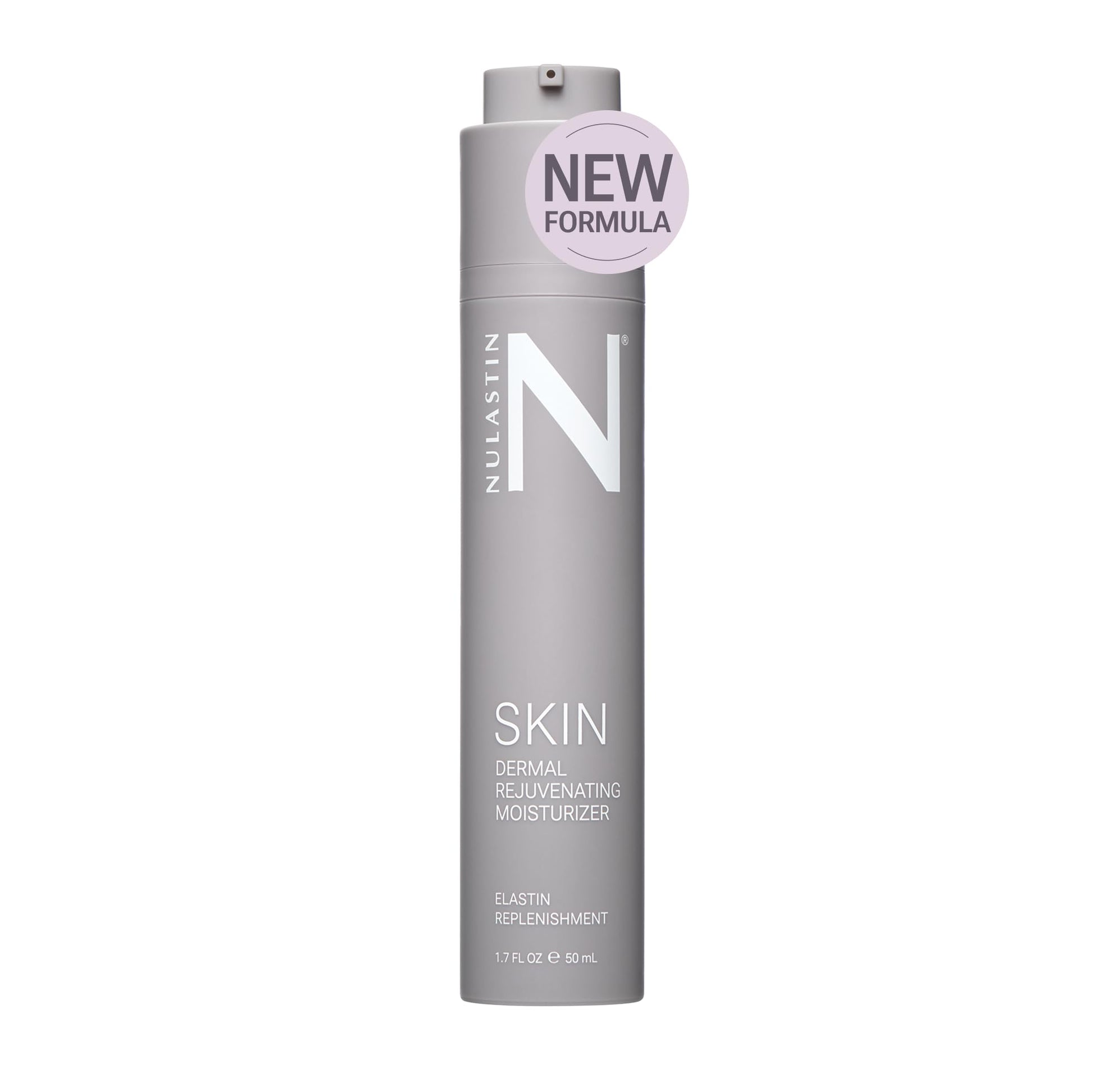 White Smoke NULASTIN Dermal Rejuvenating Face Moisturizer for Women with Elastin, Peptides & Ceramides - Firming, Anti Aging Barrier Repair Cream for Dry, Mature Skin - Vegan, Silicone Free, 1.7 Fl Oz