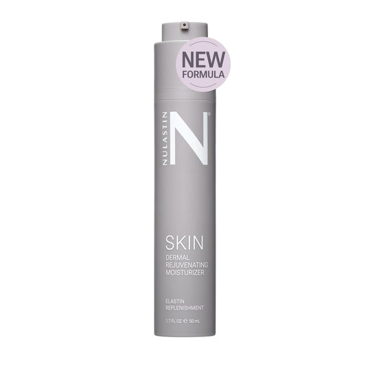 White Smoke NULASTIN Dermal Rejuvenating Face Moisturizer for Women with Elastin, Peptides & Ceramides - Firming, Anti Aging Barrier Repair Cream for Dry, Mature Skin - Vegan, Silicone Free, 1.7 Fl Oz