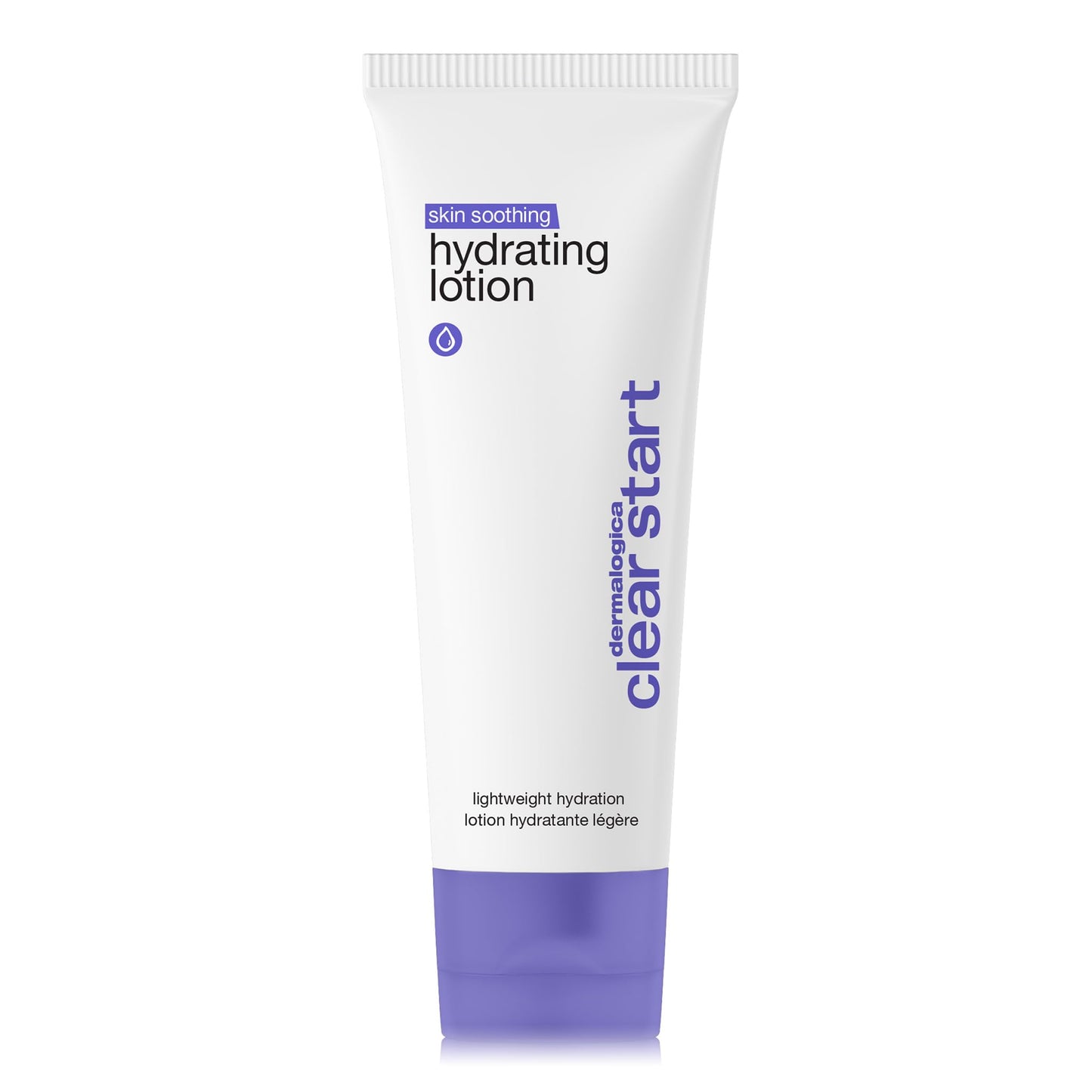 White Smoke Dermalogica Clear Start Skin Soothing Hydrating Lotion, Lightweight Moisturizer for Dry + Sensitive Skin with Hyaluronic Acid and Squalane, Calms + Soothes