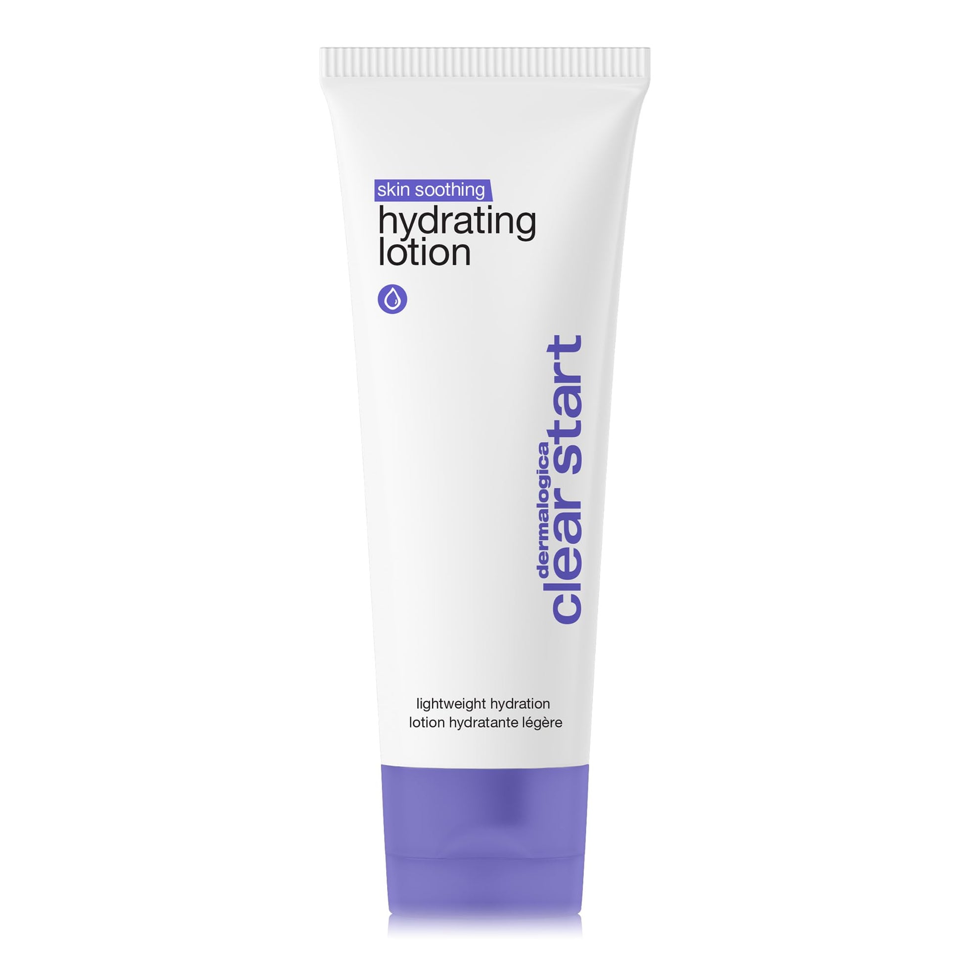 White Smoke Dermalogica Clear Start Skin Soothing Hydrating Lotion, Lightweight Moisturizer for Dry + Sensitive Skin with Hyaluronic Acid and Squalane, Calms + Soothes