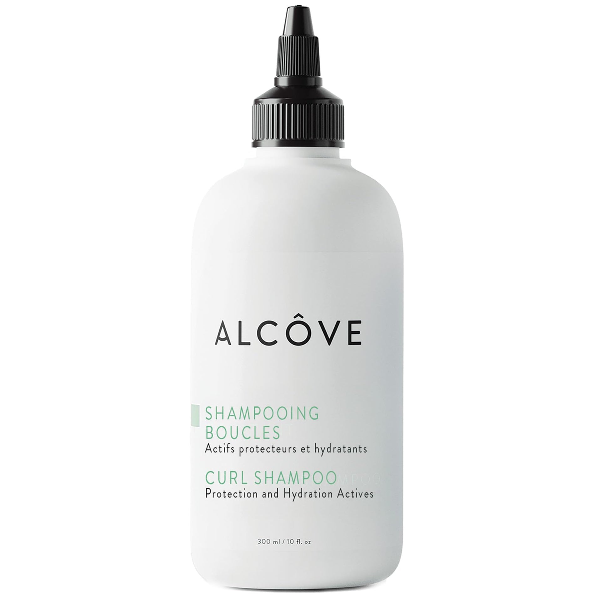 White Smoke Alcôve - Curls Shampoo - Hydrating Formula - Sulfate-Free - Enhances Curl Definition - Frizz Control - Wavy Curly Coily Hair - Gentle Cleanse - Spa-Like Experience- For Women and Men - 10 fl.oz Bottle