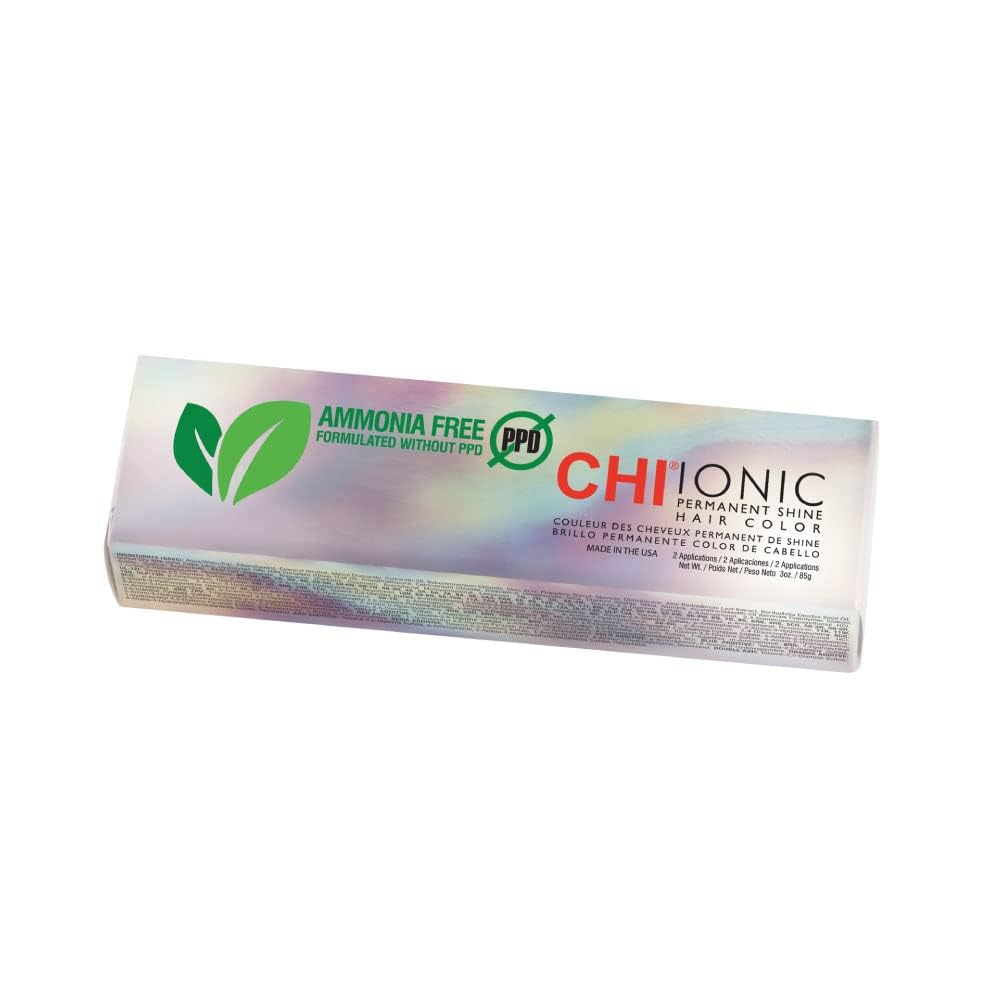 White Smoke Farouk Chi Ionic Permanent Shine Hair Color 7RB (3oz/tube)