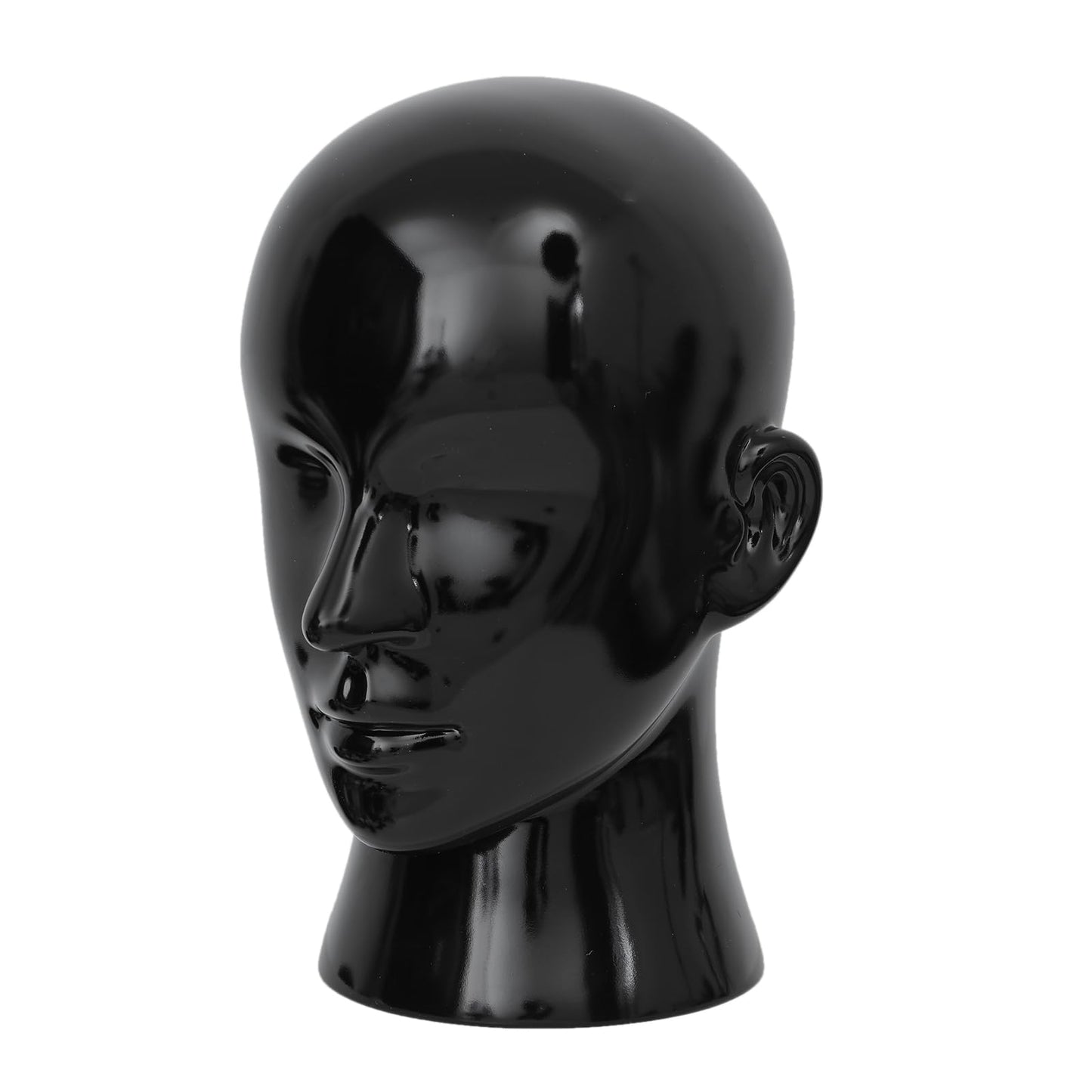 Dark Slate Gray Tcwuzick Male Mannequin Head Professional Manikin Head for Display Wigs Hats Headphone Mask Sunglasses Jewelry and Scravat Display Stand (L20LH)