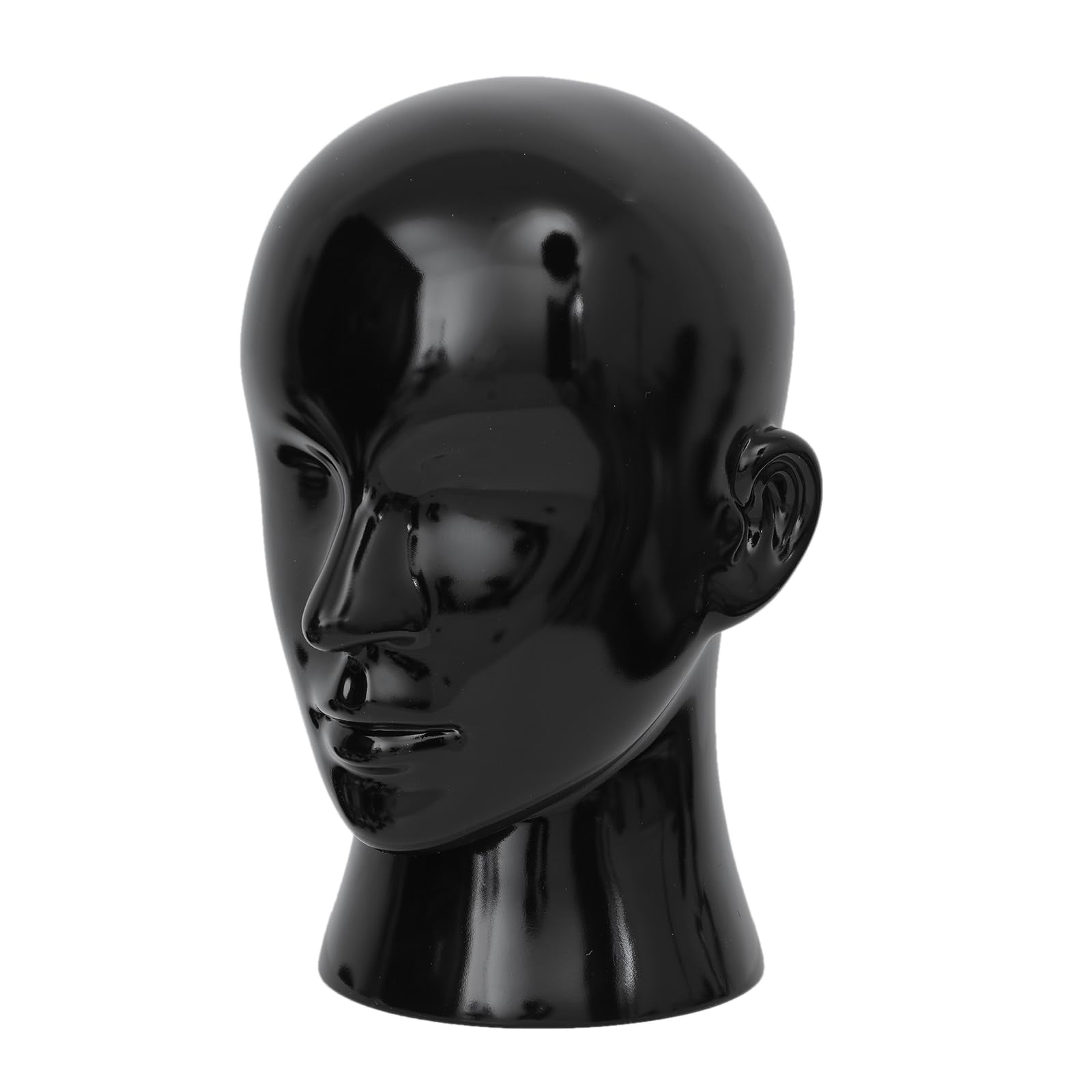 Dark Slate Gray Tcwuzick Male Mannequin Head Professional Manikin Head for Display Wigs Hats Headphone Mask Sunglasses Jewelry and Scravat Display Stand (L20LH)