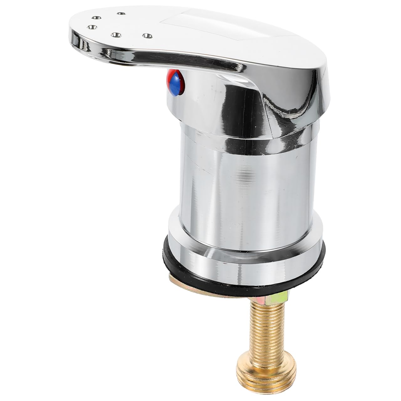 White Smoke Beaupretty Professional Hair Salon Faucet Hot Cold Water Mixing Valve Tap for Shampoo Bed and Salon Sink Easy Installation Durable 5.31X3.34X1.85 Inch