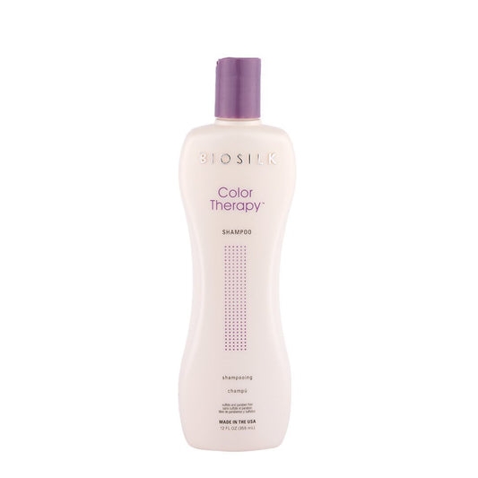 Light Gray Biosilk Color Therapy Gentle Shampoo Sulfates And Parabens Free (Shampoo) 12 oz